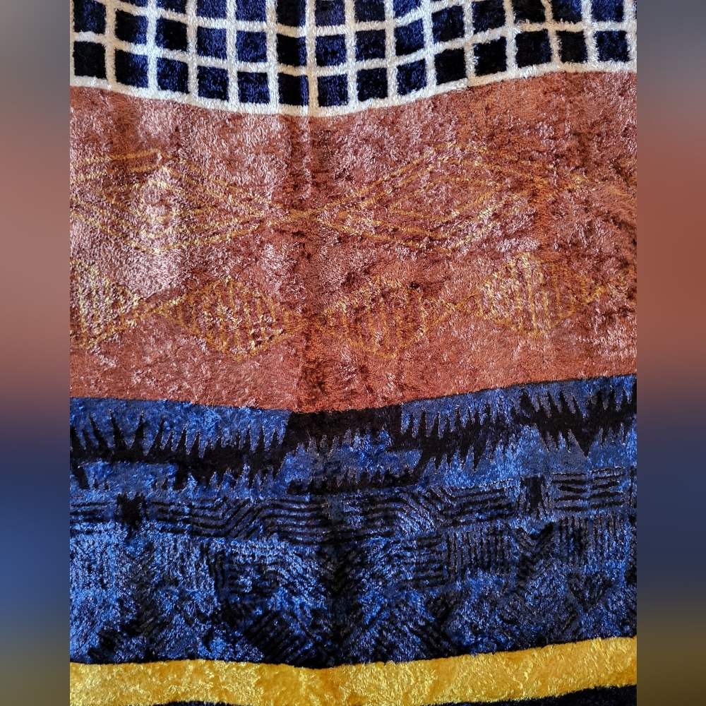 Colorful Patterned Midi Skirt - Picture 8 of 8